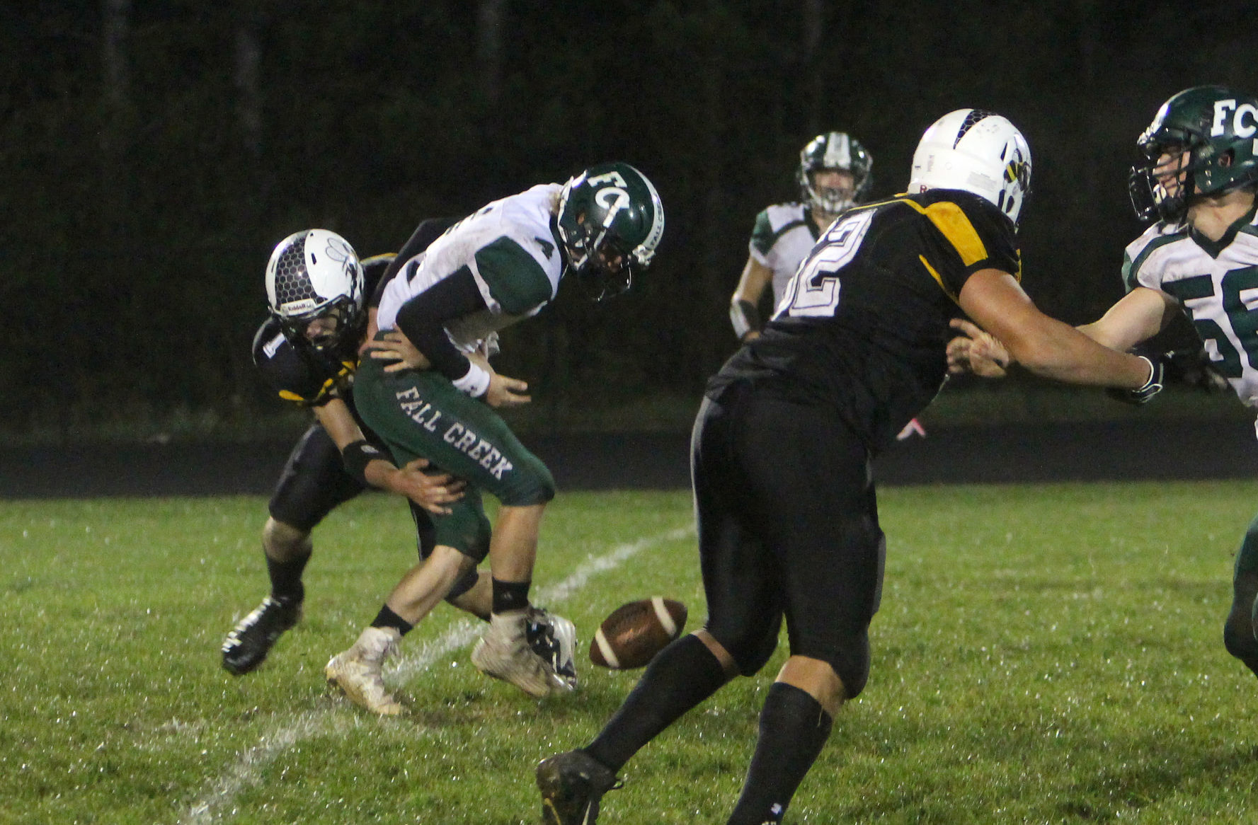 Fall Creek at Cadott football 9-21-18